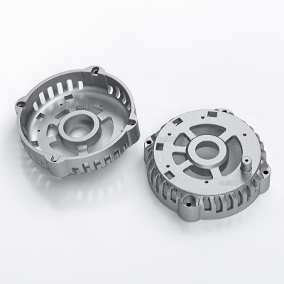 汽车发电机壳铝合金压铸件_高精度轻量化壳体生产耐腐蚀耐高温汽车配件
