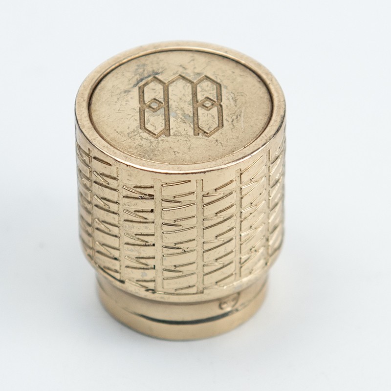 电镀金色铝合金香薰盖香水瓶盖压铸件