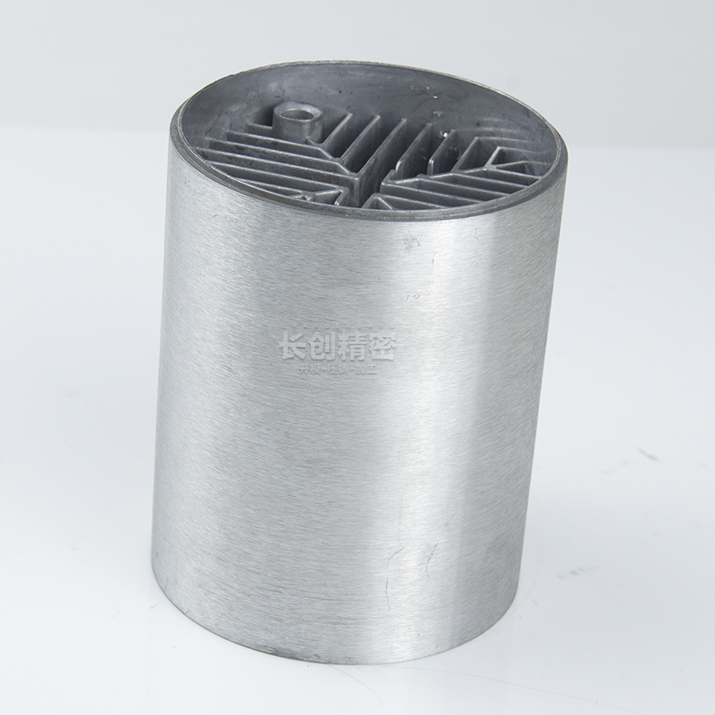 LED补光打光灯铝合金散热器拍摄摄影灯铝合金外壳拉丝表面处理